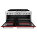 60" 7.4 cu. ft. Dual Fuel Range with Gas Stove and Electric Oven with color options (RA60) view 5