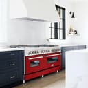 60" 7.4 cu. ft. Dual Fuel Range with Gas Stove and Electric Oven with color options (RA60) view 13