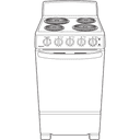Energy Star® 20" Electric Free-standing Front-control Electric Range view 10