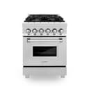 24" 2.8 cu. ft. Dual Fuel Range with Gas Stove and Electric Oven view 16