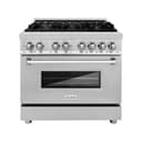 36" 4.6 cu. ft. Dual Fuel Range with Gas Stove and Electric Oven view 17