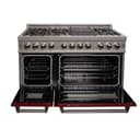 48" 6.0 cu. ft. Dual Fuel Range with Gas Stove and Electric Oven (RAS-48) view 4