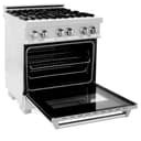 30" 4.0 cu. ft. Dual Fuel Range with Gas Stove and Electric Oven in DuraSnow® Stainless Steel (RAS-30) -DuraSnow Stainless Steel® view 25