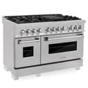 48" 6.0 cu. ft. Dual Fuel Range with Gas Stove and Electric Oven in DuraSnow® Stainless Steel (RAS-48) -DuraSnow Stainless Steel® view 18
