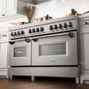 60" 7.4 cu. ft. Dual Fuel Range with Gas Stove and Electric Oven (RAS-60) view 17