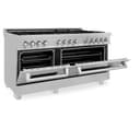 60" 7.4 cu. ft. Dual Fuel Range with Gas Stove and Electric Oven (RAS-60) view 26