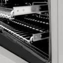 24" 2.8 cu. ft. Dual Fuel Range with Gas Stove and Electric Oven in DuraSnow® (RAS-24) - DuraSnow® With Brass Burners view 11