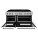 60" 7.4 cu. ft. Dual Fuel Range with Gas Stove and Electric Oven (RAS-60) Matte view 5
