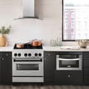 Autograph Edition 30" 4.0 cu. ft. Dual Fuel Range with Gas Stove and Electric Oven with Matte Black Accents view 10