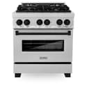 Autograph Edition 30" 4.0 cu. ft. Dual Fuel Range with Gas Stove and Electric Oven with Matte Black Accents view 16