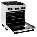 Autograph Edition 30" 4.0 cu. ft. Dual Fuel Range with Gas Stove and Electric Oven with Matte Black Accents view 14