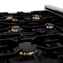 Autograph Edition 36" 4.6 cu. ft. Dual Fuel Range with Gas Stove and Electric Oven with Champagne Bronze Accents view 10