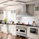 AutographEdition 48" 6.0 cu. ft. Dual Fuel Range with Gas Stove and Electric Oven in Fingerprint Resistant Stainless Steel with Champagne Bronze Accents view 10