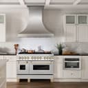 Autograph Edition 48" 6.0 cu. ft. Dual Fuel Range with Gas Stove and Electric Oven with Gold Accents view 2