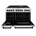 Autograph Edition 48" 6.0 cu. ft. Dual Fuel Range with Gas Stove and Electric Oven with Matte Black Accents view 11