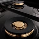 Autograph Edition 48" 6.0 cu. ft. Dual Fuel Range with Gas Stove and Electric Oven with Matte Black Accents view 2