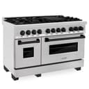 Autograph Edition 48" 6.0 cu. ft. Dual Fuel Range with Gas Stove and Electric Oven with Matte Black Accents view 7