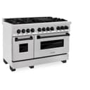 Autograph Edition 48" 6.0 cu. ft. Dual Fuel Range with Gas Stove and Electric Oven with Matte Black Accents view 5