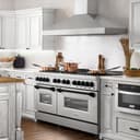 Autograph Edition 60" 7.4 cu. ft. Dual Fuel Range with Gas Stove and Electric Oven with Matte Black Accents view 11