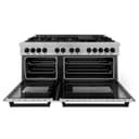 Autograph Edition 60" 7.4 cu. ft. Dual Fuel Range with Gas Stove and Electric Oven with Matte Black Accents view 16