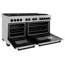 Autograph Edition 60" 7.4 cu. ft. Dual Fuel Range with Gas Stove and Electric Oven with Matte Black Accents view 13