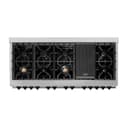 Autograph Edition 60" 7.4 cu. ft. Dual Fuel Range with Gas Stove and Electric Oven with Matte Black Accents view 7