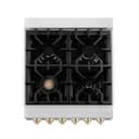 Autograph Edition 24" 2.8 cu. ft. Dual Fuel Range with Gas Stove and Electric Oven with Gold Accents view 7
