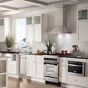 Autograph Edition 24" 2.8 cu. ft. Dual Fuel Range with Gas Stove and Electric Oven with Matte Black Accents view 2