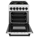 Autograph Edition 24" 2.8 cu. ft. Dual Fuel Range with Gas Stove and Electric Oven with Matte Black Accents view 6