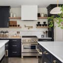 Autograph Edition 30" 4.0 cu. ft. Dual Fuel Range with Gas Stove and Electric Oven with Gold Accents view 2
