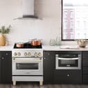 Autograph Edition 30" 4.0 cu. ft. Dual Fuel Range with Gas Stove and Electric Oven with Gold Accents view 14