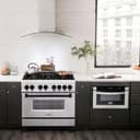 Autograph Edition 36" 4.6 cu. ft. Dual Fuel Range with Gas Stove and Electric Oven with Accents view 2