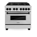 Autograph Edition 36" 4.6 cu. ft. Dual Fuel Range with Gas Stove and Electric Oven with Accents view 4