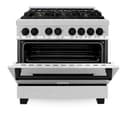 Autograph Edition 36" 4.6 cu. ft. Dual Fuel Range with Gas Stove and Electric Oven with Accents view 5