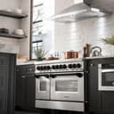 Autograph Edition 48" 6.0 cu. ft. Dual Fuel Range with Gas Stove and Electric Oven with Accents view 12