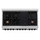 Autograph Edition 48" 6.0 cu. ft. Dual Fuel Range with Gas Stove and Electric Oven with Accents view 15