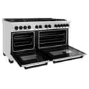 Autograph Edition 60" 7.4 cu. ft. Dual Fuel Range with Gas Stove and Electric Ovenundefined with Accents (RAZ-60) - Matte view 16