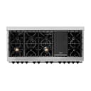 Autograph Edition 60" 7.4 cu. ft. Dual Fuel Range with Gas Stove and Electric Ovenundefined with Accents (RAZ-60) - Matte view 15