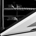 AutographEdition 48" 6.0 cu. ft. Dual Fuel Range with Gas Stove and Electric Oven in Stainless Steel with White Matte Door and Matte Black Accents view 12