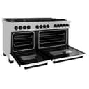 Autograph Edition 60" 7.4 cu. ft. Dual Fuel Range with Gas Stove and Electric Oven with White Matte Door and Accents (RAZ-WM-60) view 12