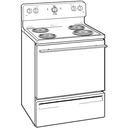 30" Free-Standing Electric Range view 3
