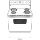 30" Free-Standing Electric Range view 8