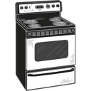 30" Free-Standing Electric Range view 2