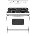 30" Free-Standing Electric Range view 8