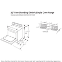 30" Free-Standing Electric Range view 10