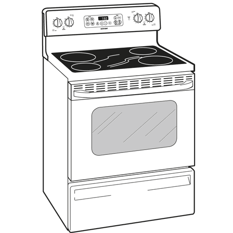 Hotpoint® 30" Free-Standing Electric Range