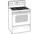 30" Free-Standing Electric Range view 2