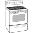 30" Free-Standing Electric Range view 2