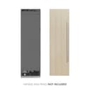 24 In. 12.4 Cu. Ft. Panel Ready Column Freezer With Graphite Gray Interior view 24