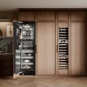 24 In. 12.4 Cu. Ft. Panel Ready Column Freezer With Graphite Gray Interior view 6